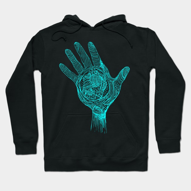 Your Own hand Hoodie by Hariessy_Studio